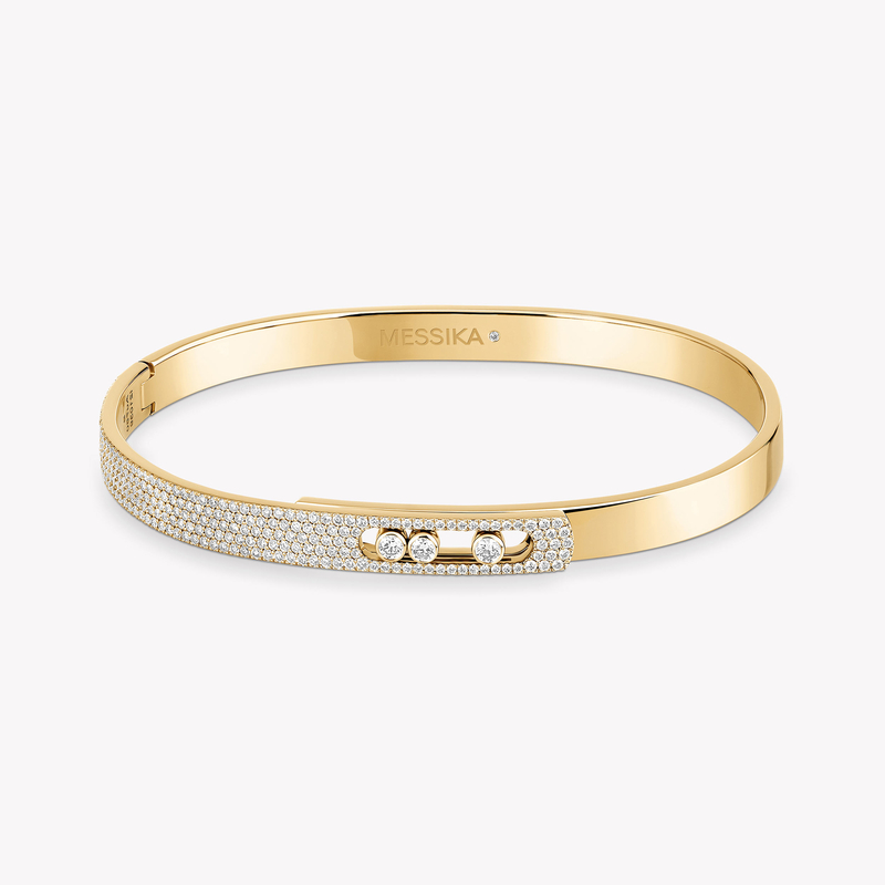 Move Noa half pavé bracelet, small model