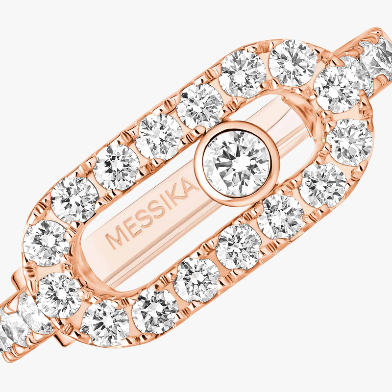 Move Uno pavé clip earring