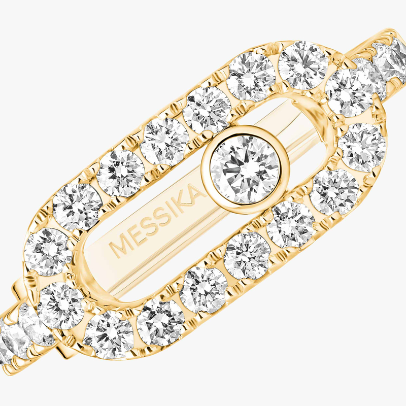 Move Uno pavé clip earring