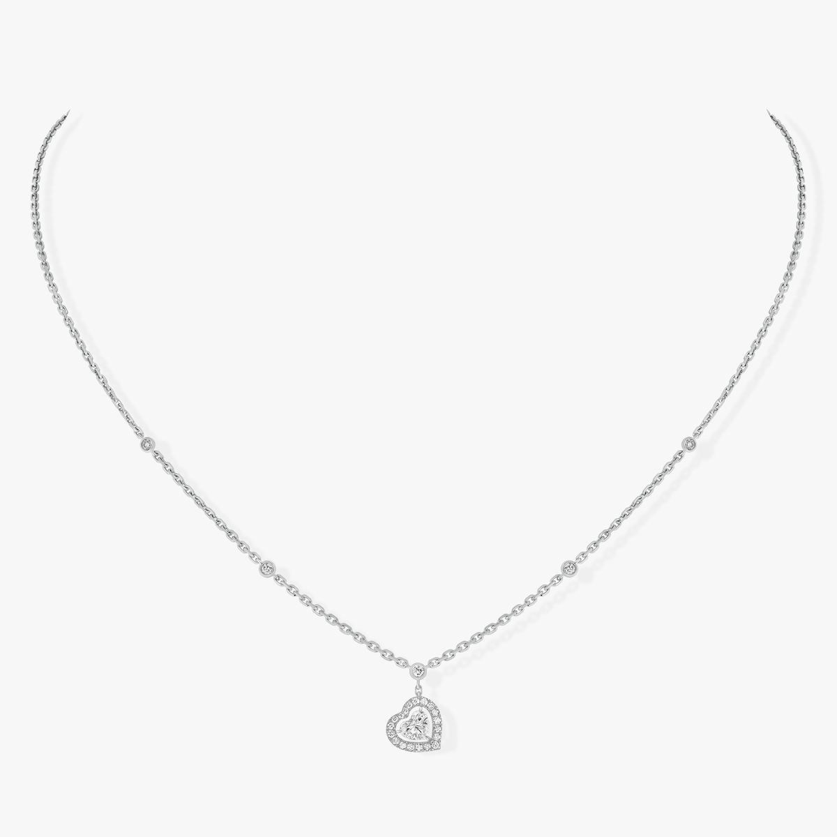 Joy necklace 0.15ct — 11437-WG