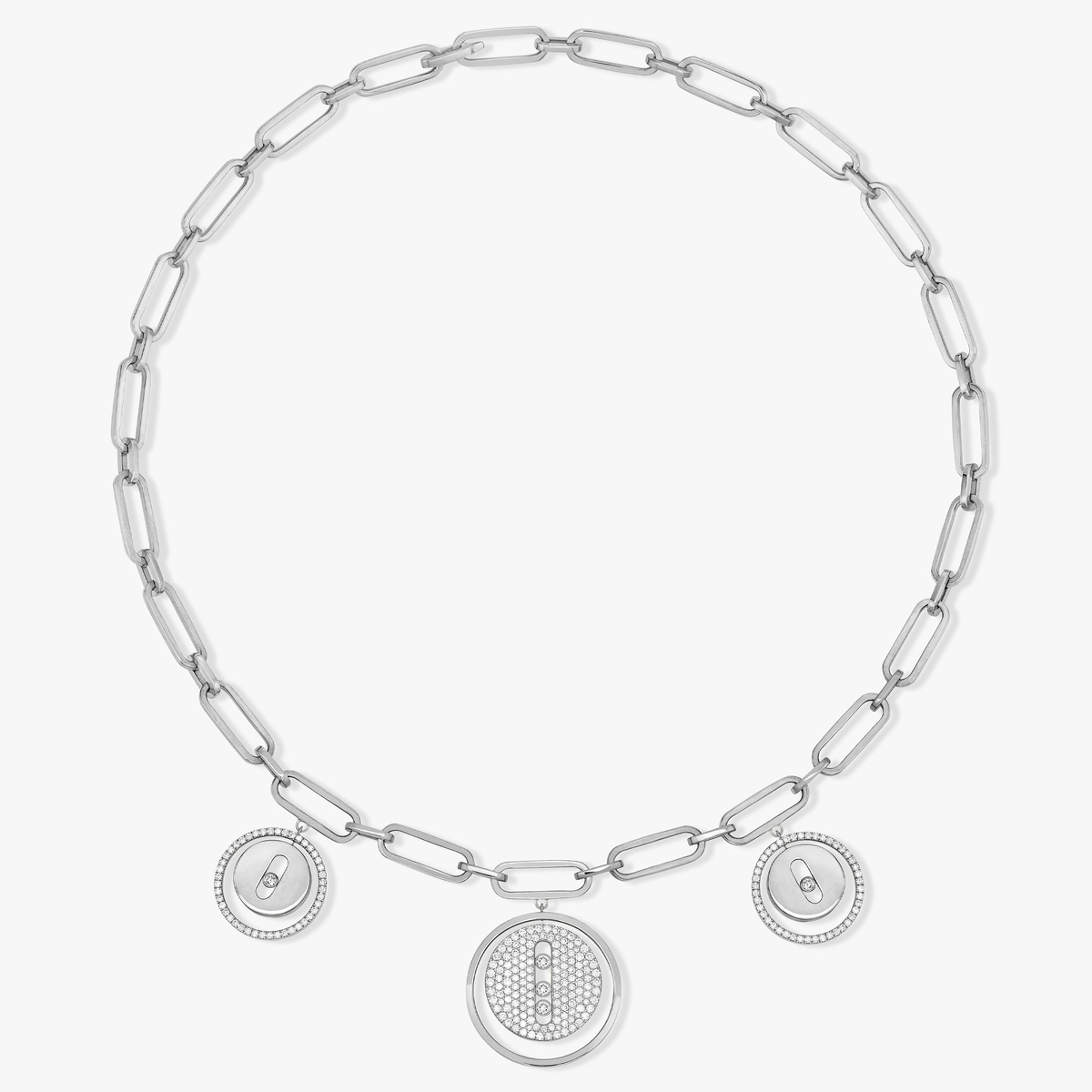 Lucky Move charms choker — 11972-WG