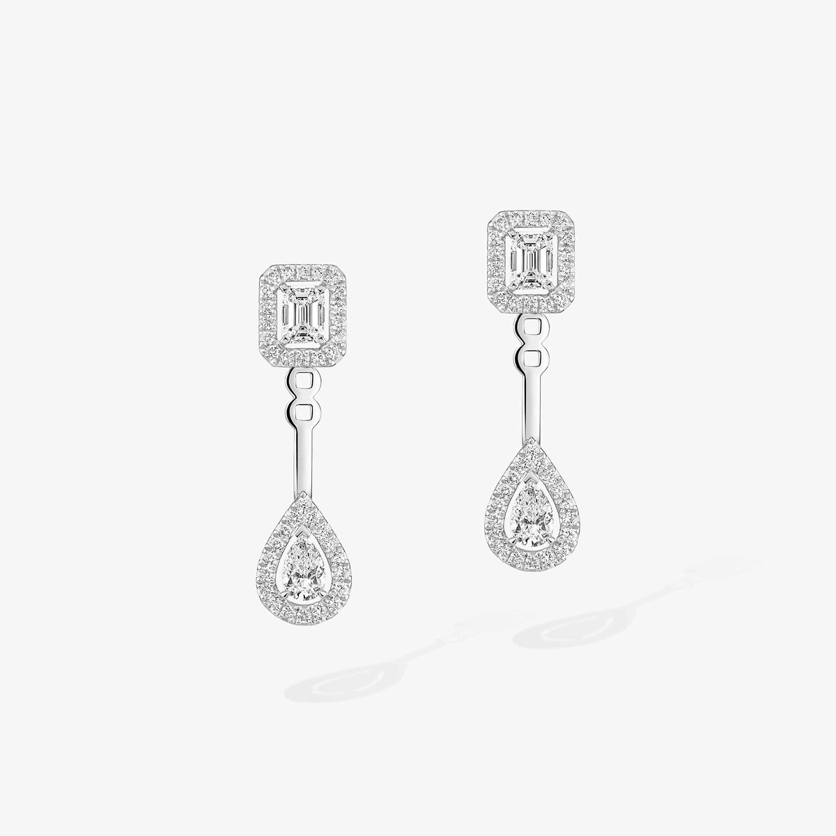 My Twin toi & moi earrings 2x 0.15ct — 06504-WG