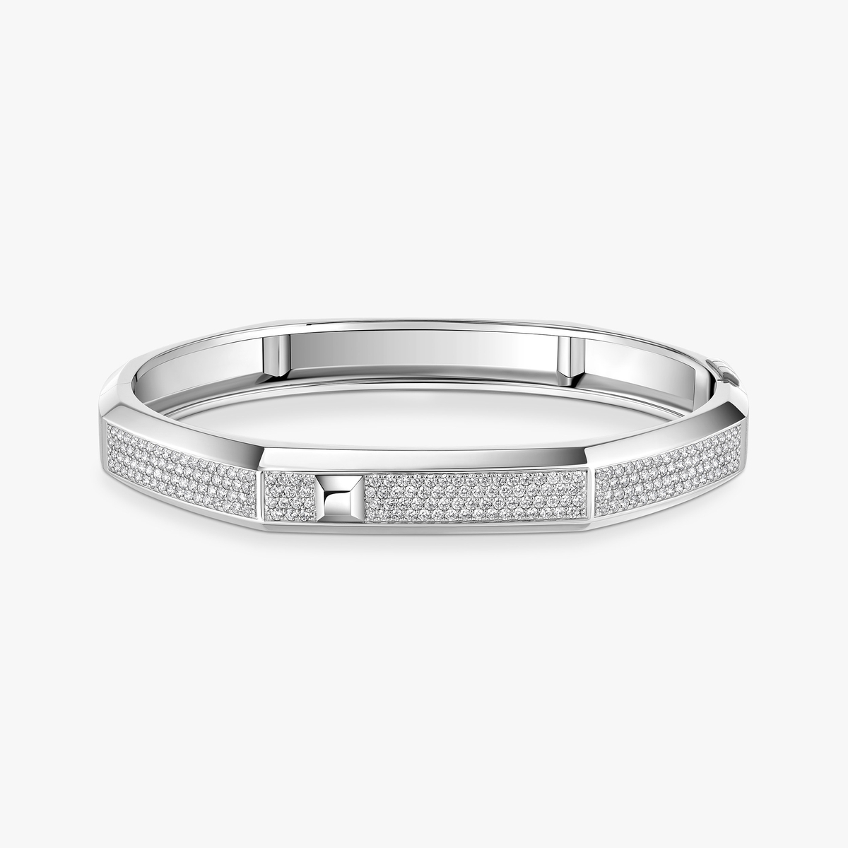 Moderniste pavé bracelet medium — 14571-WG