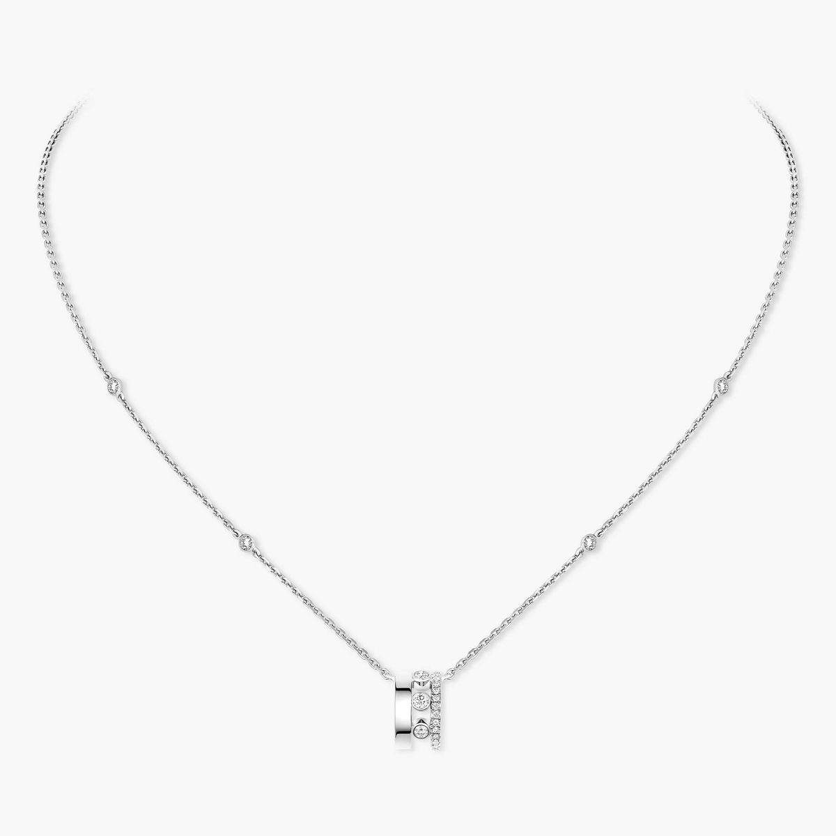 Move Romane pendant necklace — 07158-WG