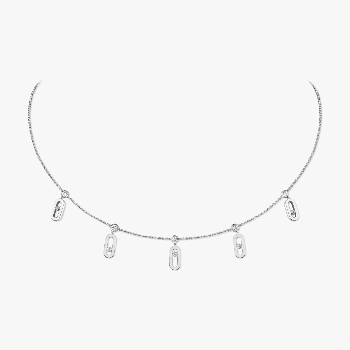 Move Uno Drop Pendant Choker — 14588-WG