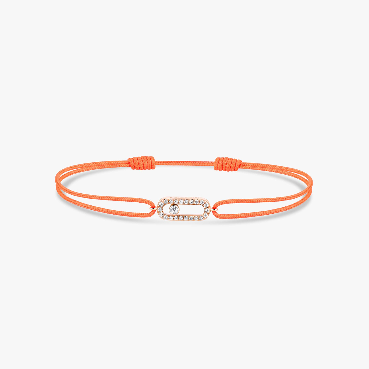 Move Uno orange cord bracelet — 13289-PG