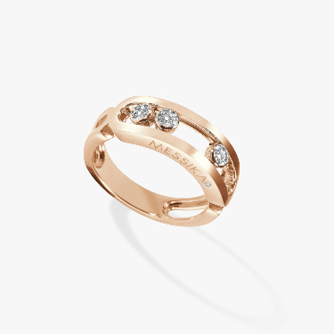 Move Classique Pink Gold For Her Diamond Ring 03998-PG