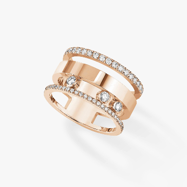 Move Romane LM Pink Gold For Her Diamond Ring 06659-PG