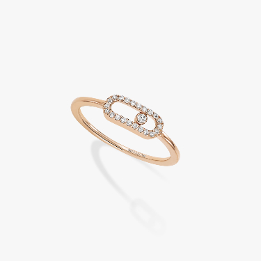Move Uno Pink Gold For Her Diamond Ring 04705-PG