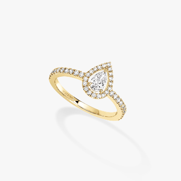 Joy Diamant Tropfenschliff 0,25 Karat Für sie Diamant Ring Gelbgold 05220-YG