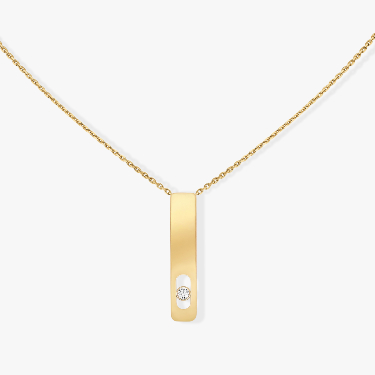 My First Diamond Yellow Gold For Her Diamond Necklace 07498-YG