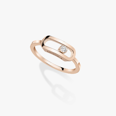 Ring For Her Pink Gold Diamond Move Uno Gold LM  12390-PG