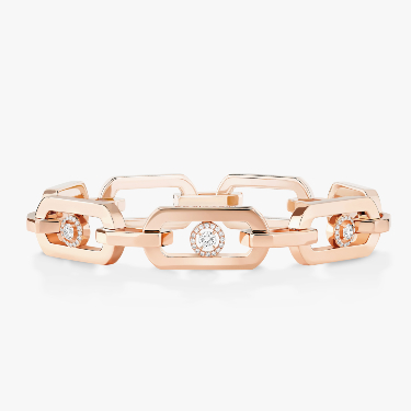 Bracelet Femme Or Rose Diamant So Move XL 13133-PG