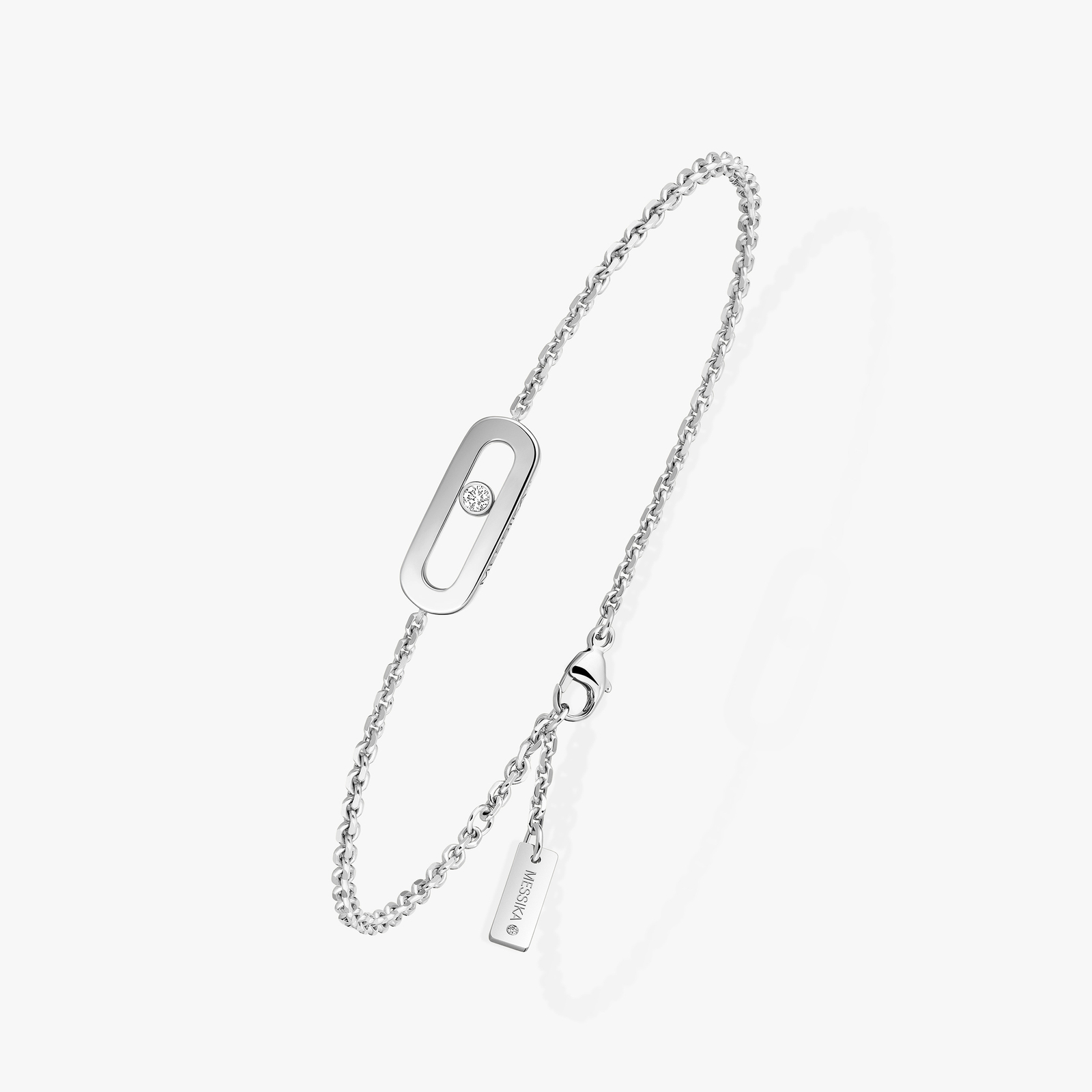 Move Uno White Gold For Her Diamond Bracelet 14644-WG