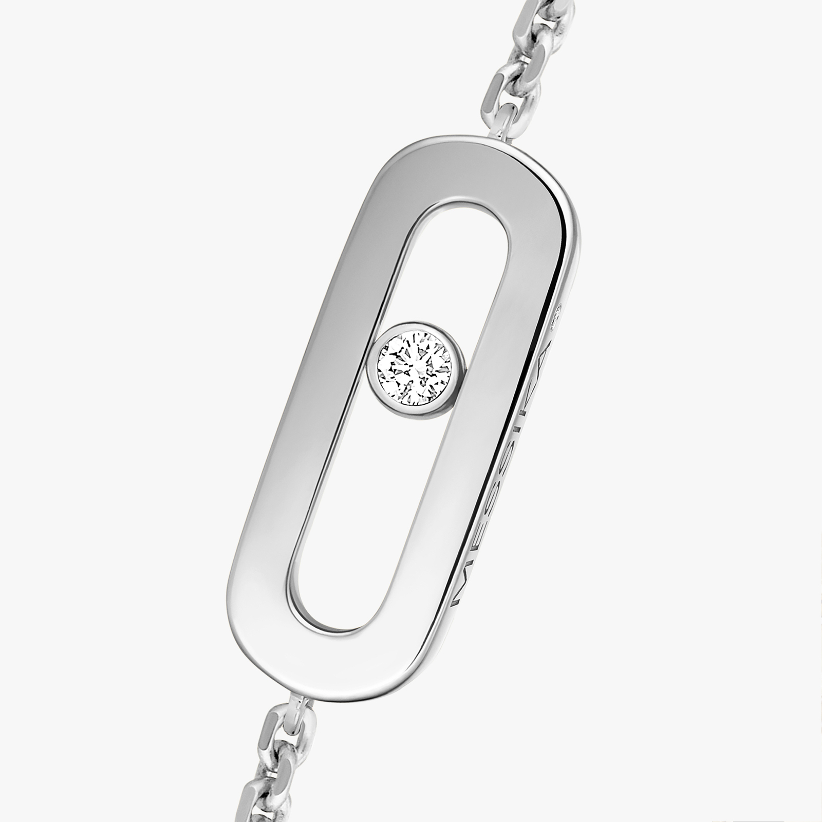 Move Uno White Gold For Her Diamond Bracelet 14644-WG