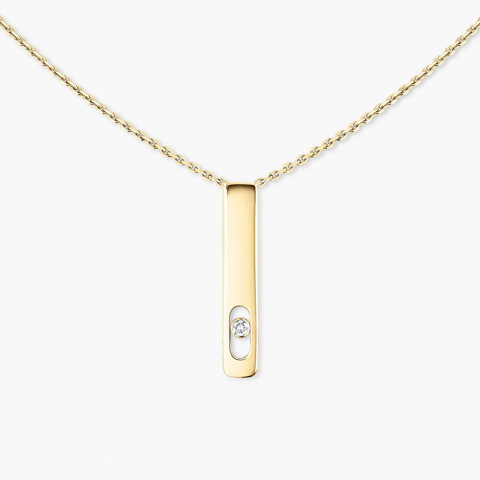 My First Diamond Yellow Gold For Her Diamond Necklace 07498-YG