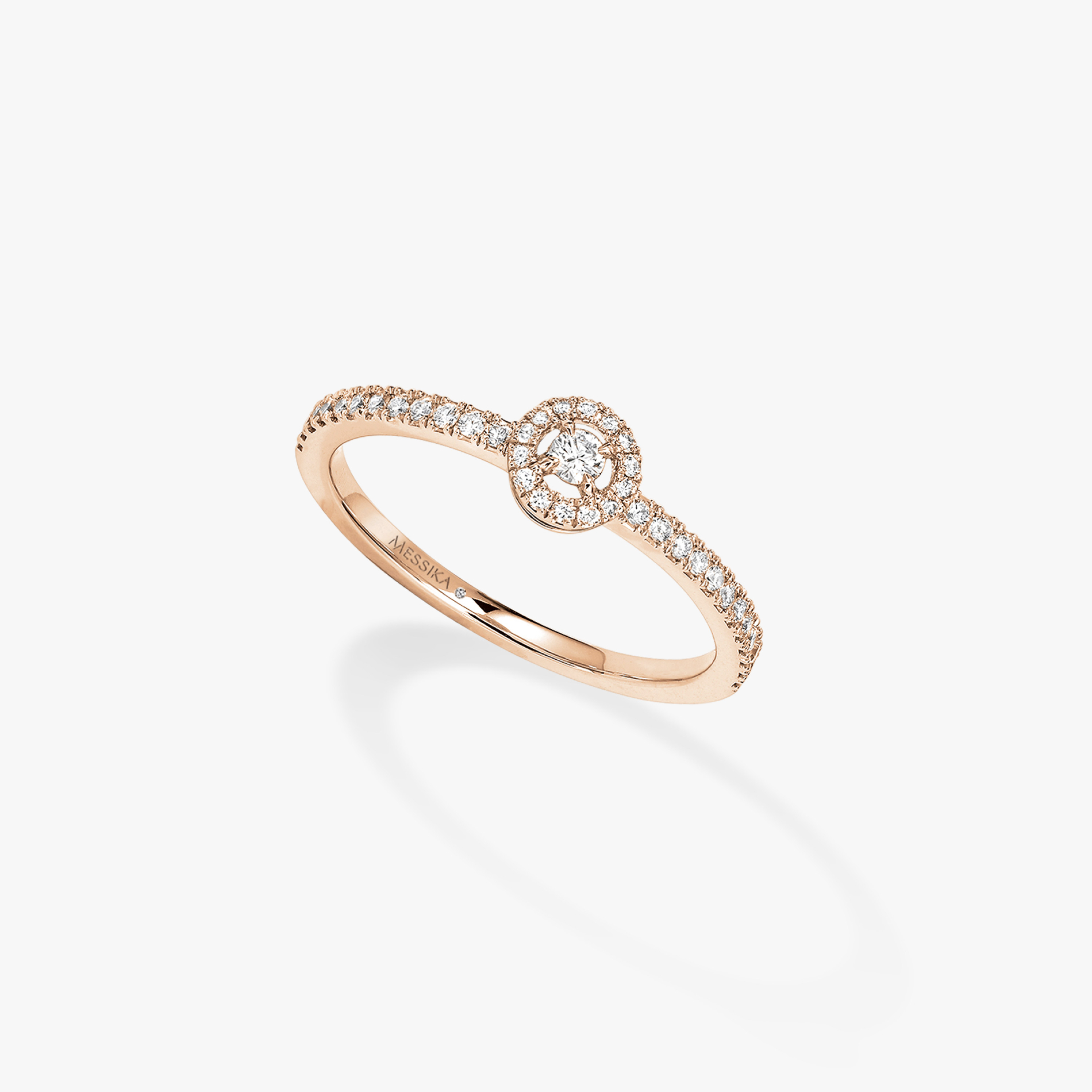 Кольцо Для нее Розовое золото Бриллиантами Joy PM 05493-PG
