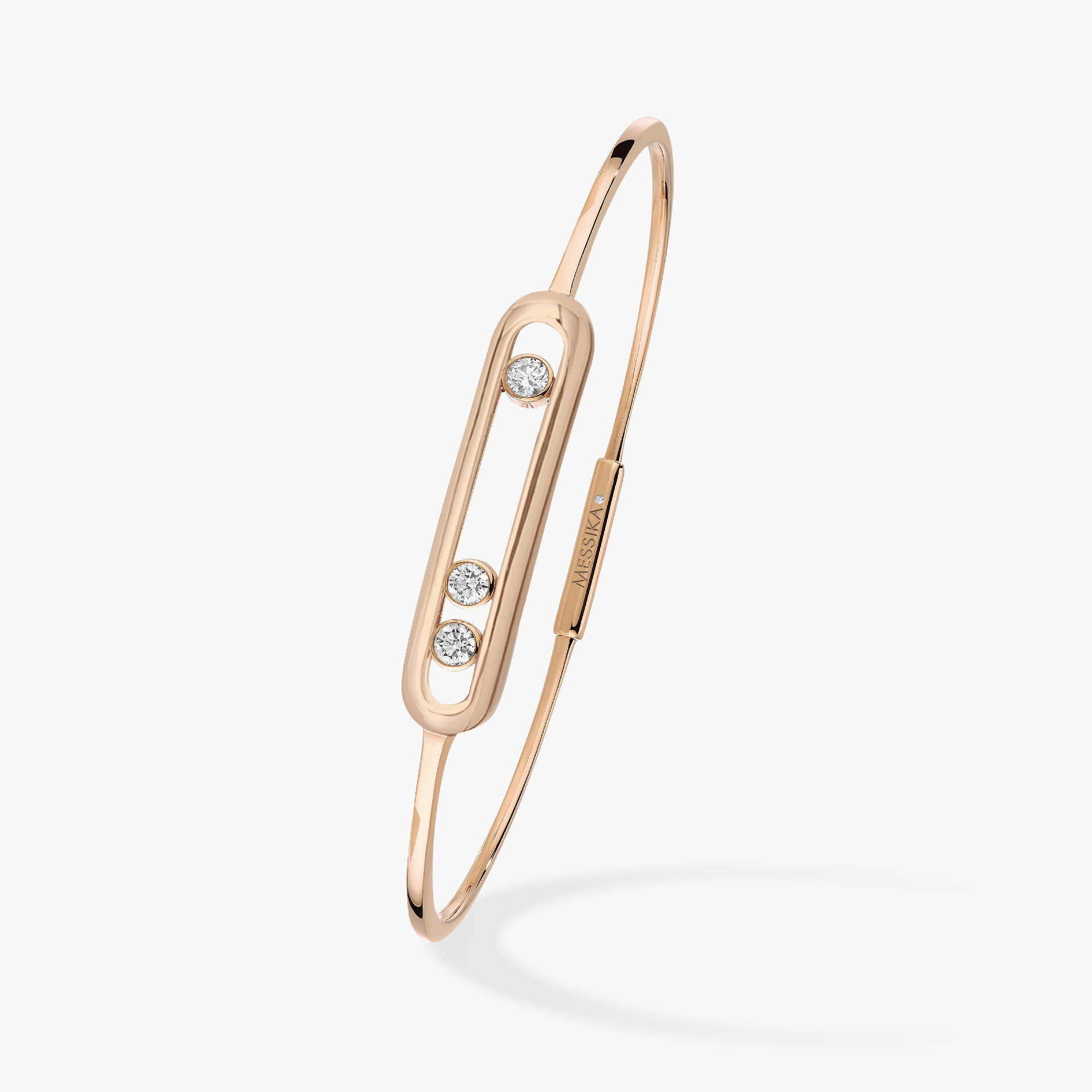 Move Thin Pink Gold For Her Diamond Bracelet 04068-PG