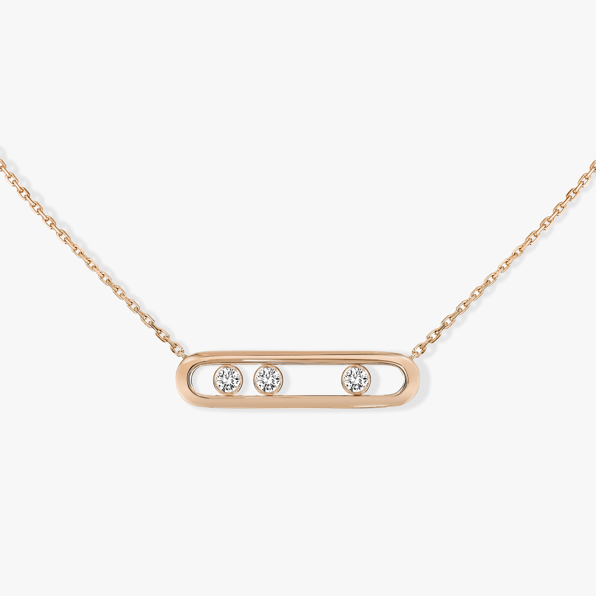 Move Pink Gold For Her Diamond Necklace 03997-PG