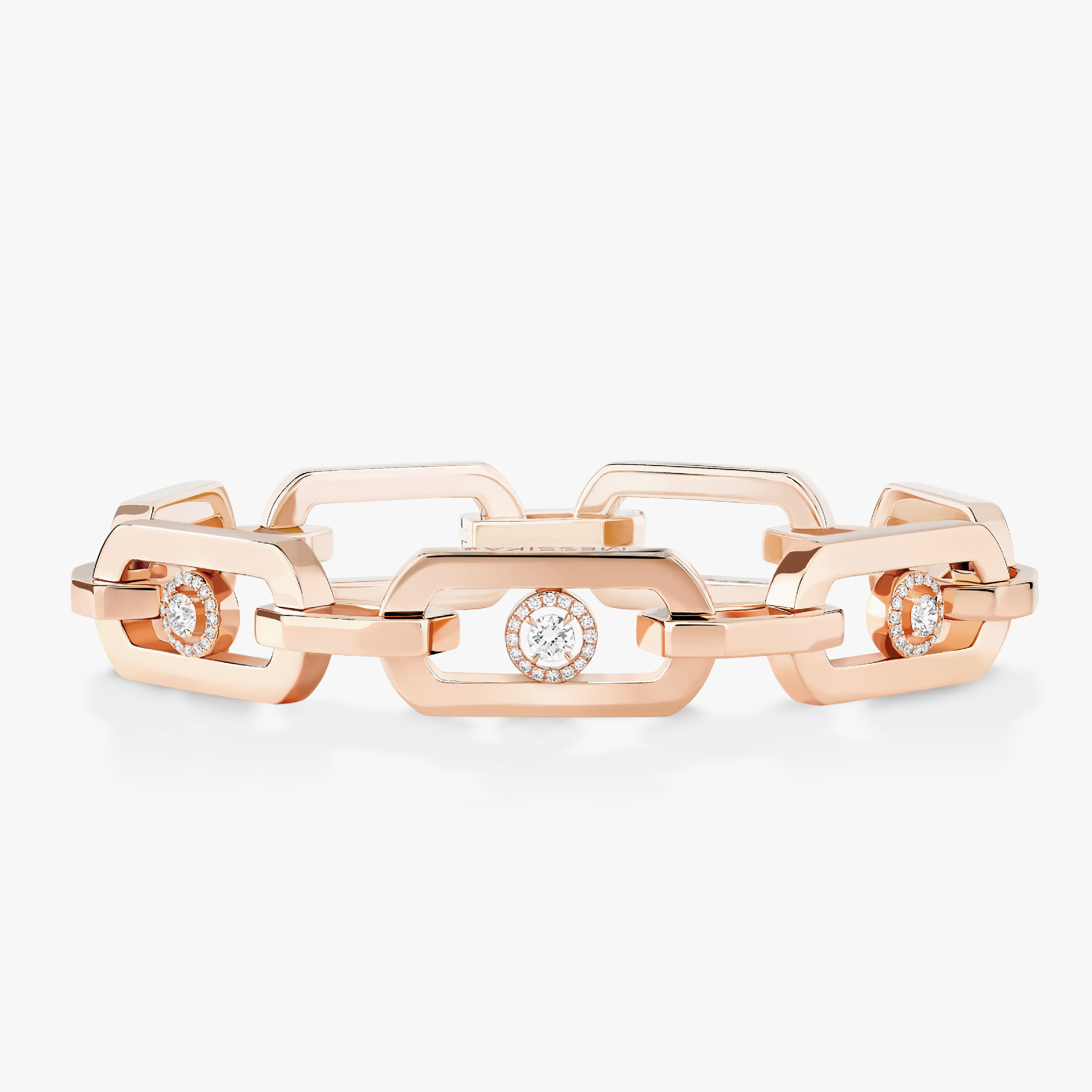 Bracelet For Her Pink Gold Diamond So Move XL 13133-PG