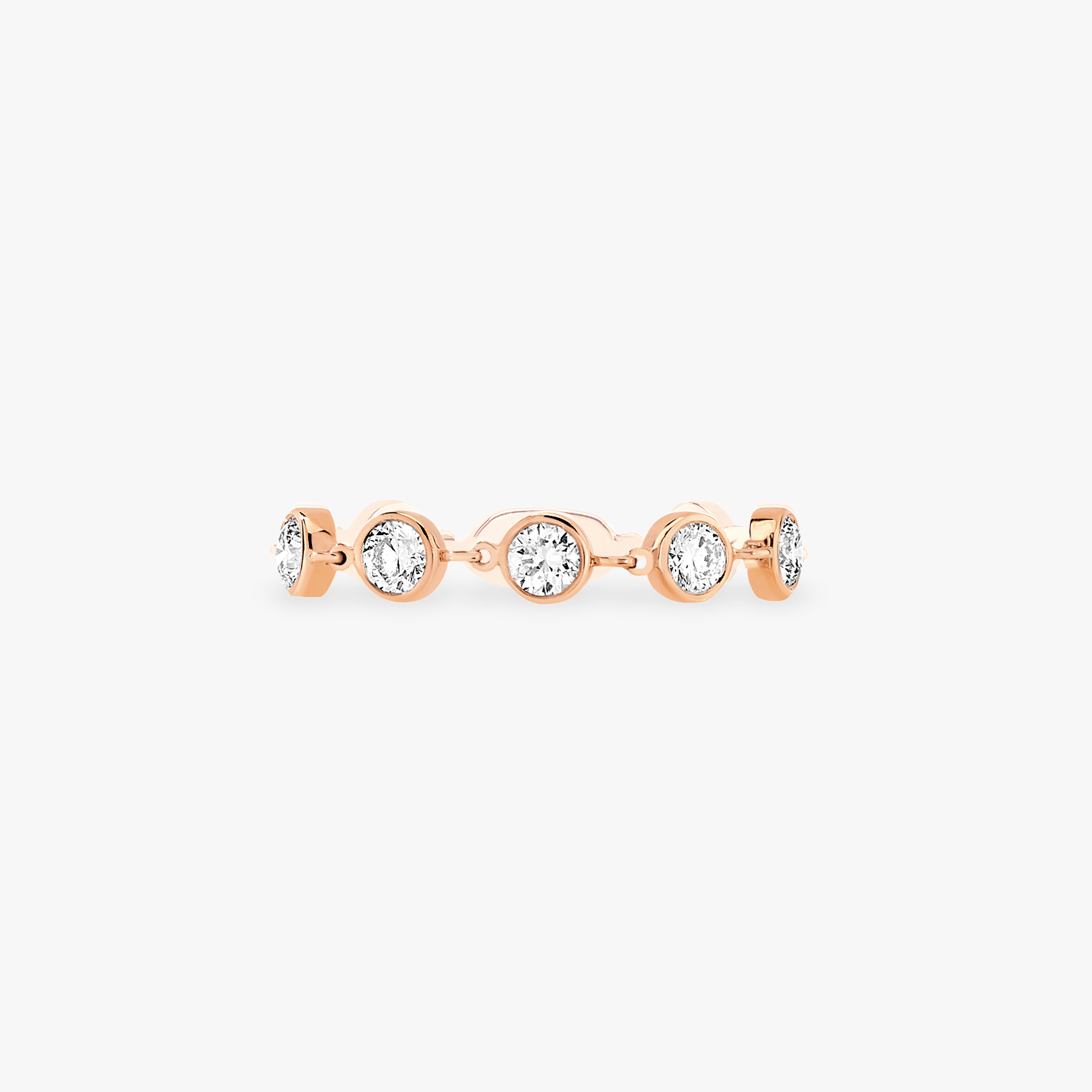 Bague Femme Or Rose Diamant D-Vibes PM 12990-PG