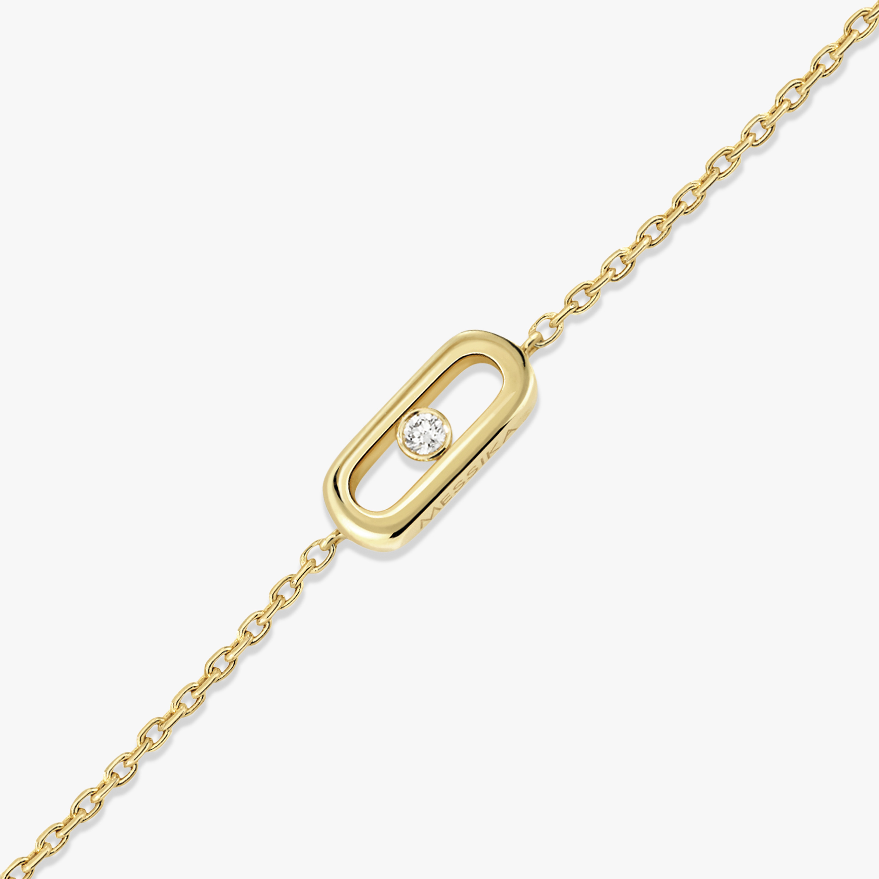 Bracelet For Her Yellow Gold Diamond Messika CARE(S) Bracelet 12074-YG