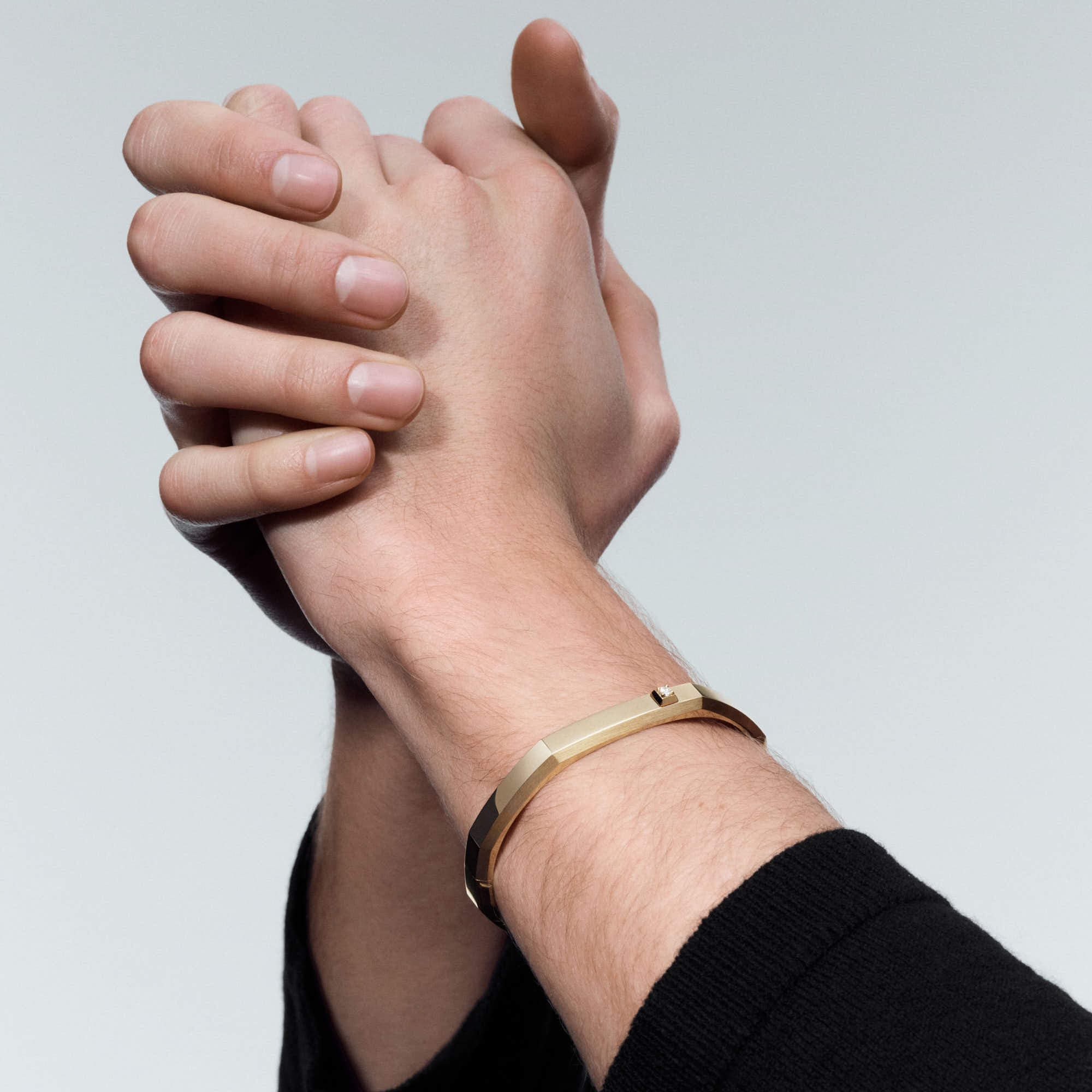 Moderniste Diamond Bracelet in Yellow Gold | Messika 14539-YG