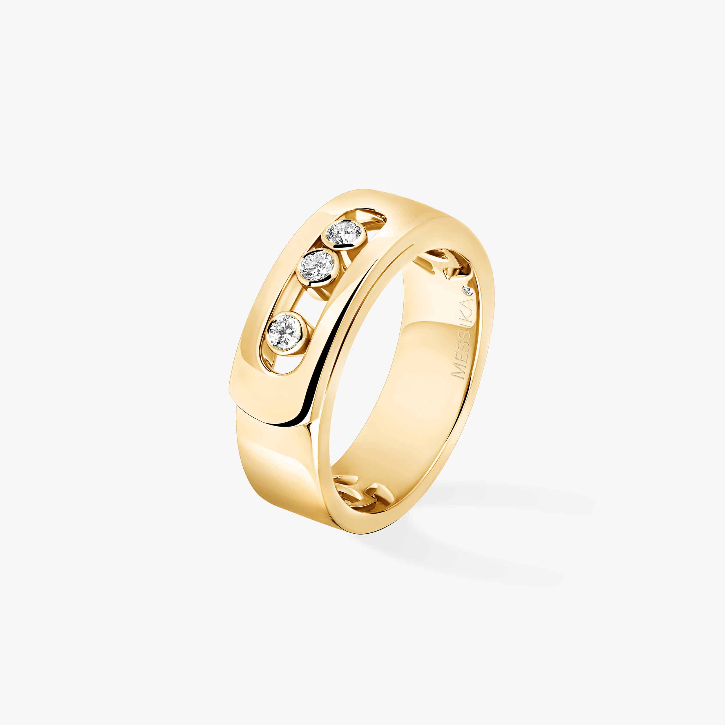 Yellow Gold Diamond Ring Move Noa | Messika 06262-YG