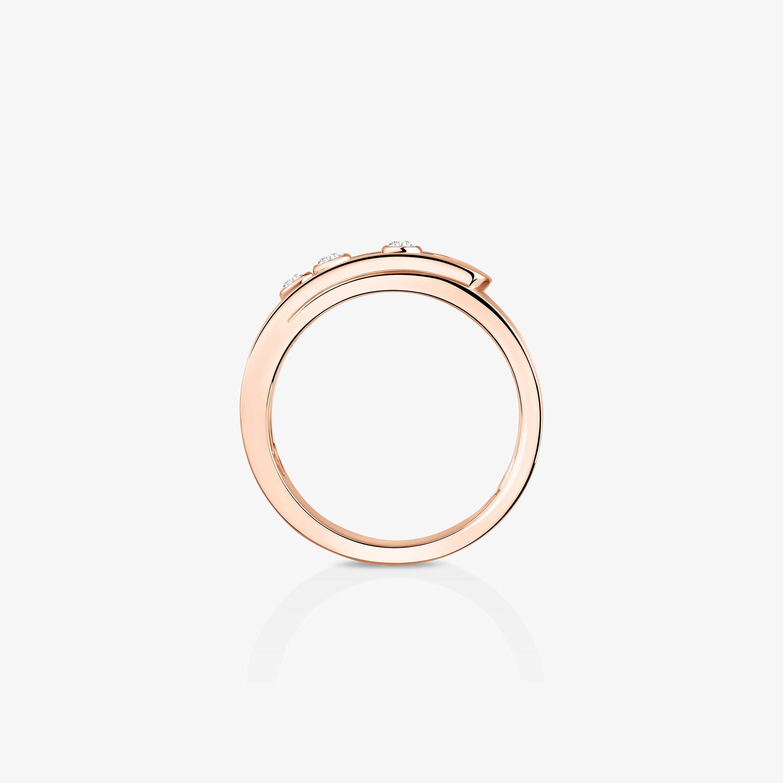Pink Gold Diamond Ring Move Noa | Messika 06262-PG