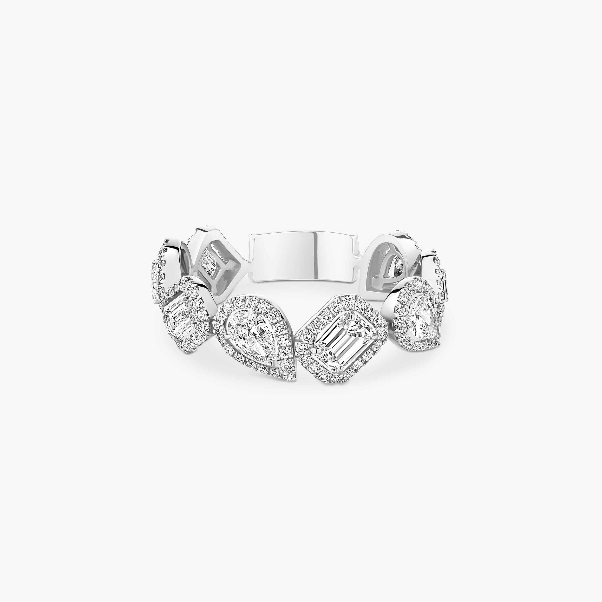 White Gold Diamond Wedding Ring My Twin | Messika 06705-WG