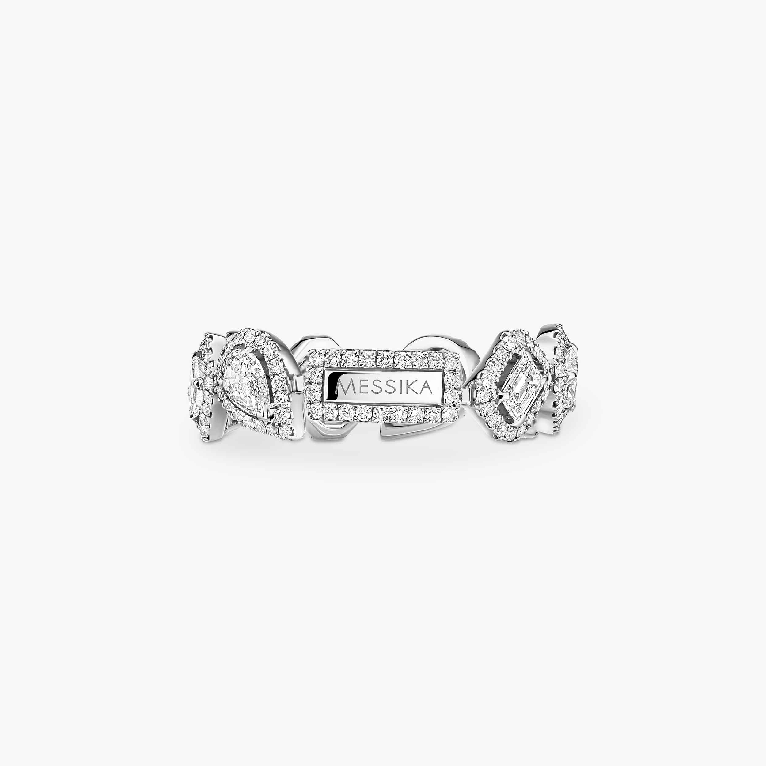 White Gold Diamond Wedding Ring My Twin | Messika 06705-WG