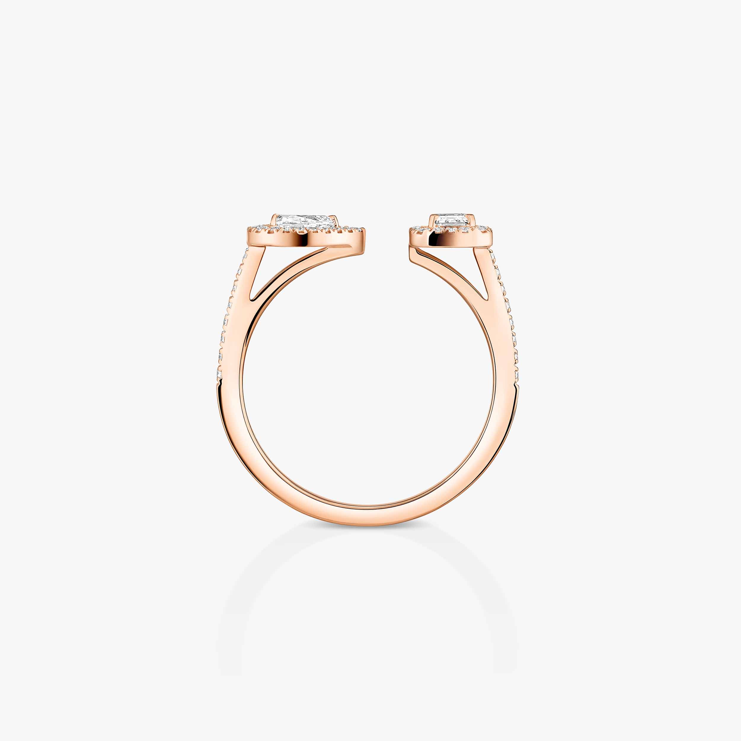 Pink Gold Diamond Ring My Twin Toi & Moi | Messika 06471-PG