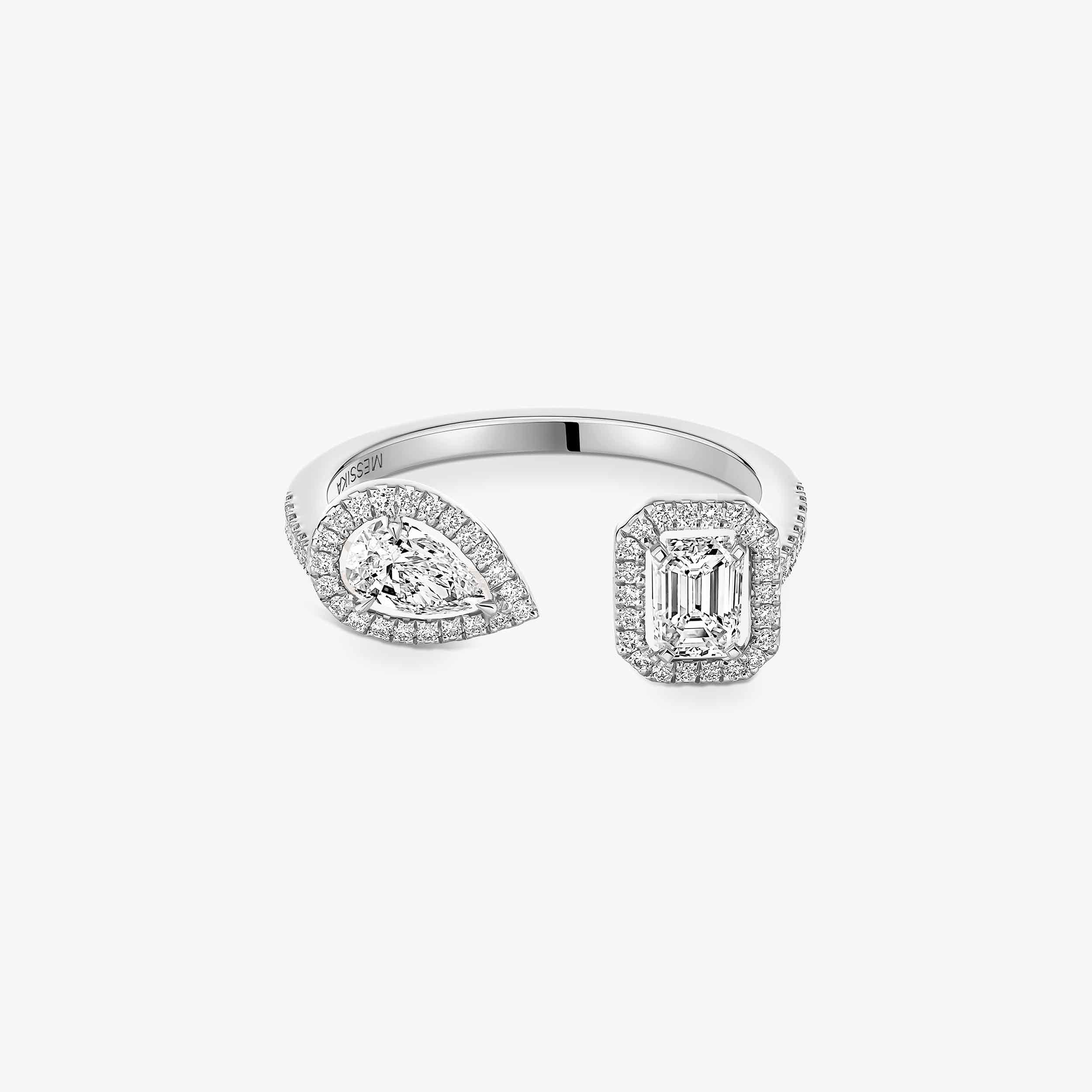 マイ ツイン トワ＆モワ》 ホワイトゴールド＆ダイヤモンド リング