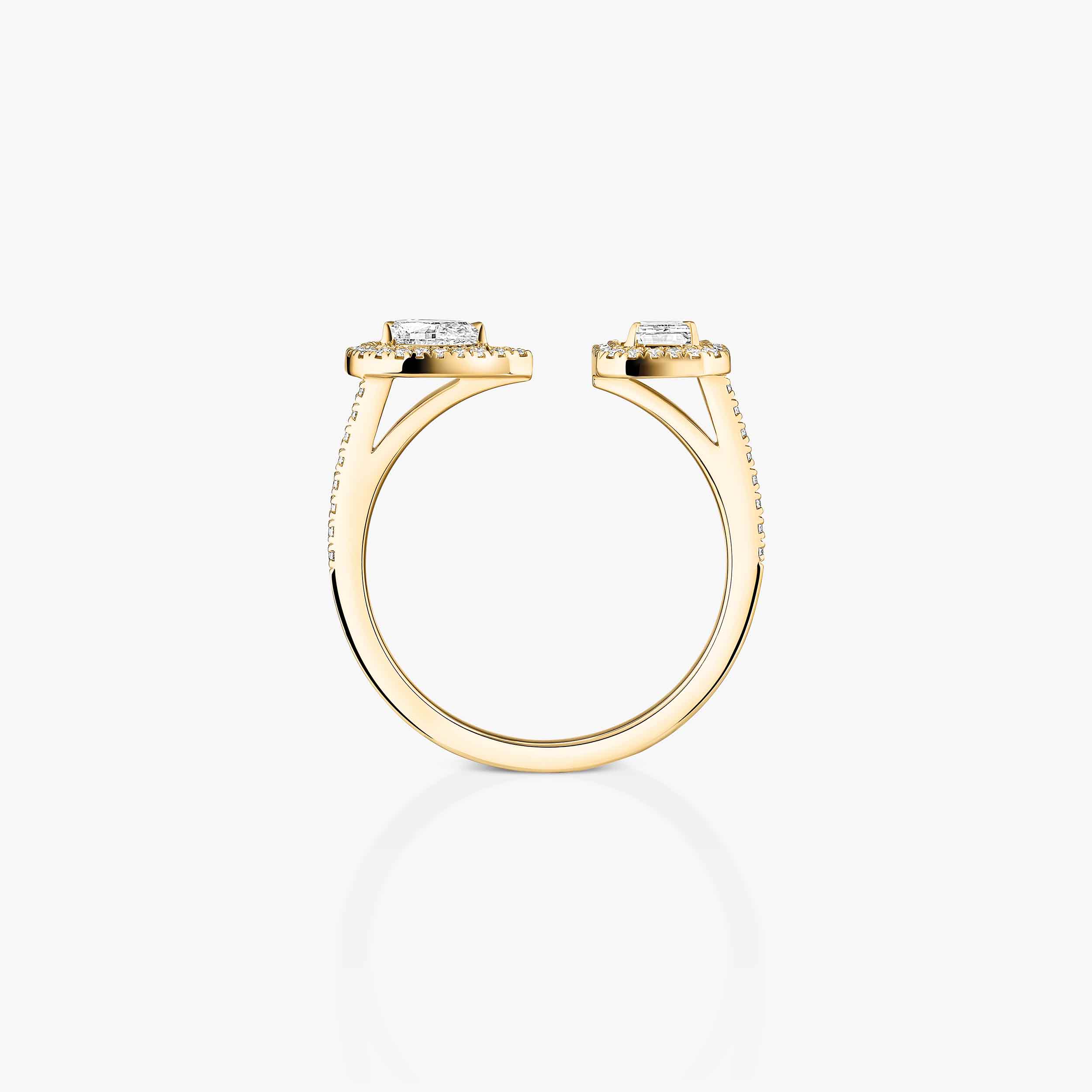 マイ ツイン トワ＆モワ》 イエローゴールド＆ダイヤモンド リング