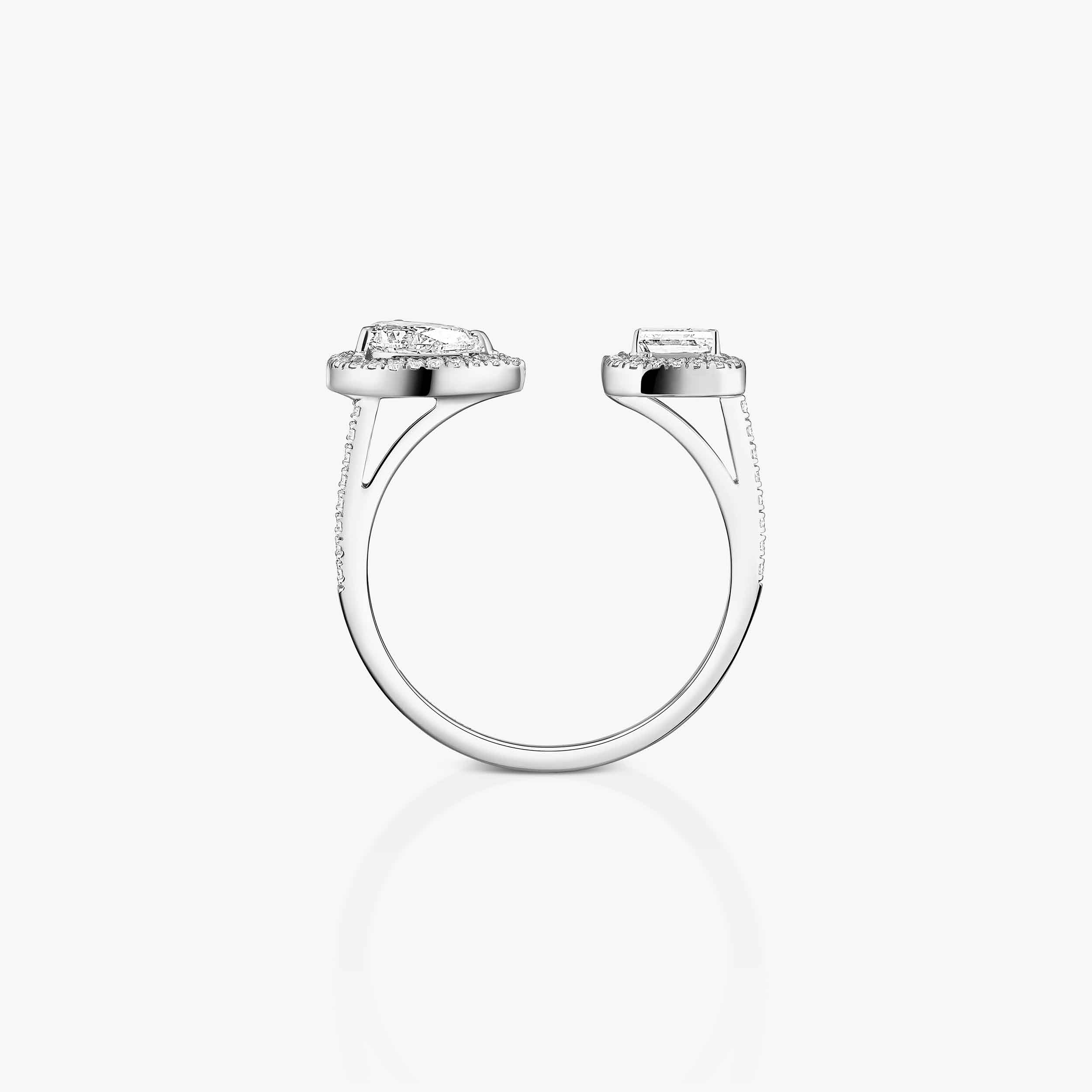 White Gold Diamond Ring 0,40ct My Twin Toi & Moi | Messika 06501-WG