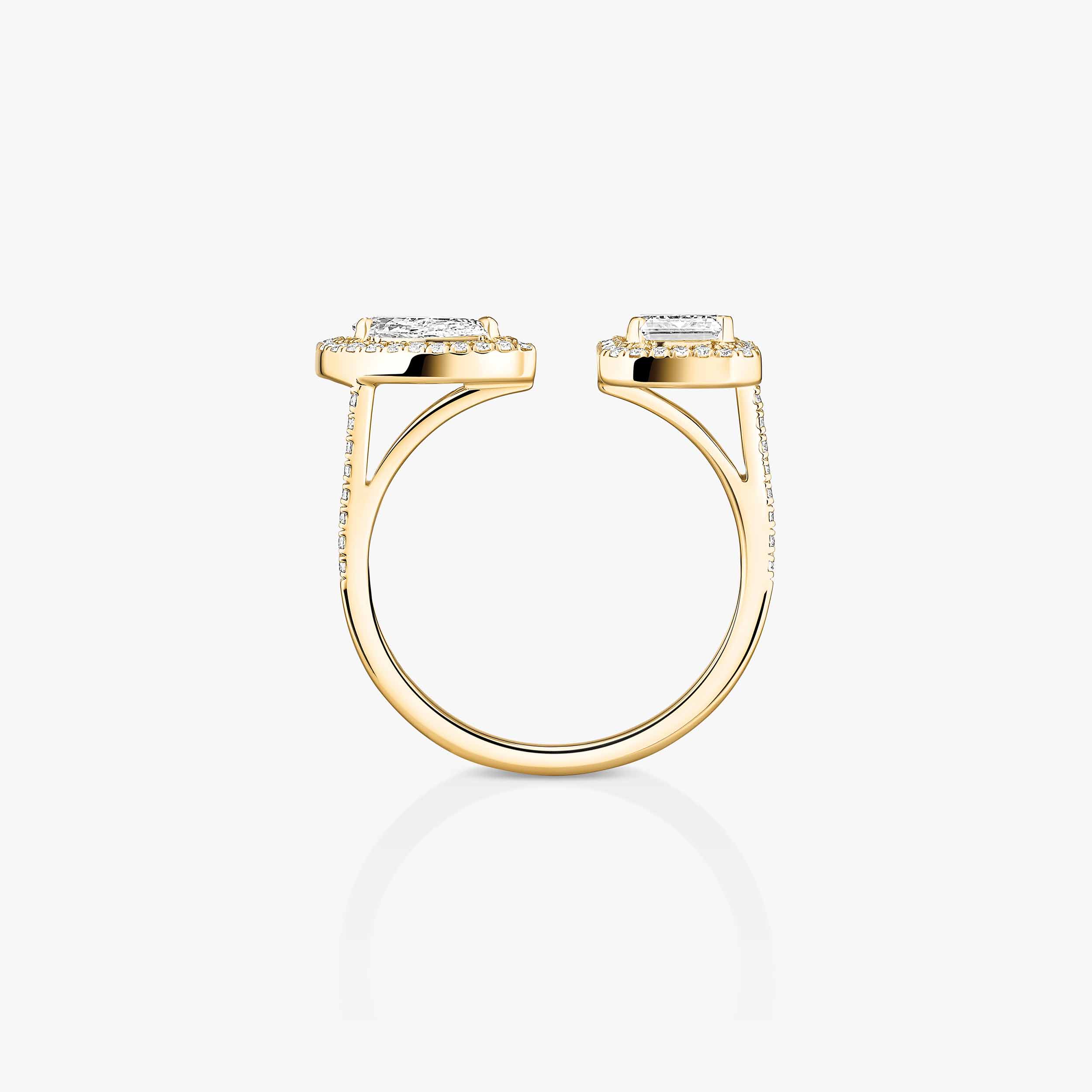 Yellow Gold Diamond Ring 0,60ct My Twin Toi & Moi | Messika 06502-YG