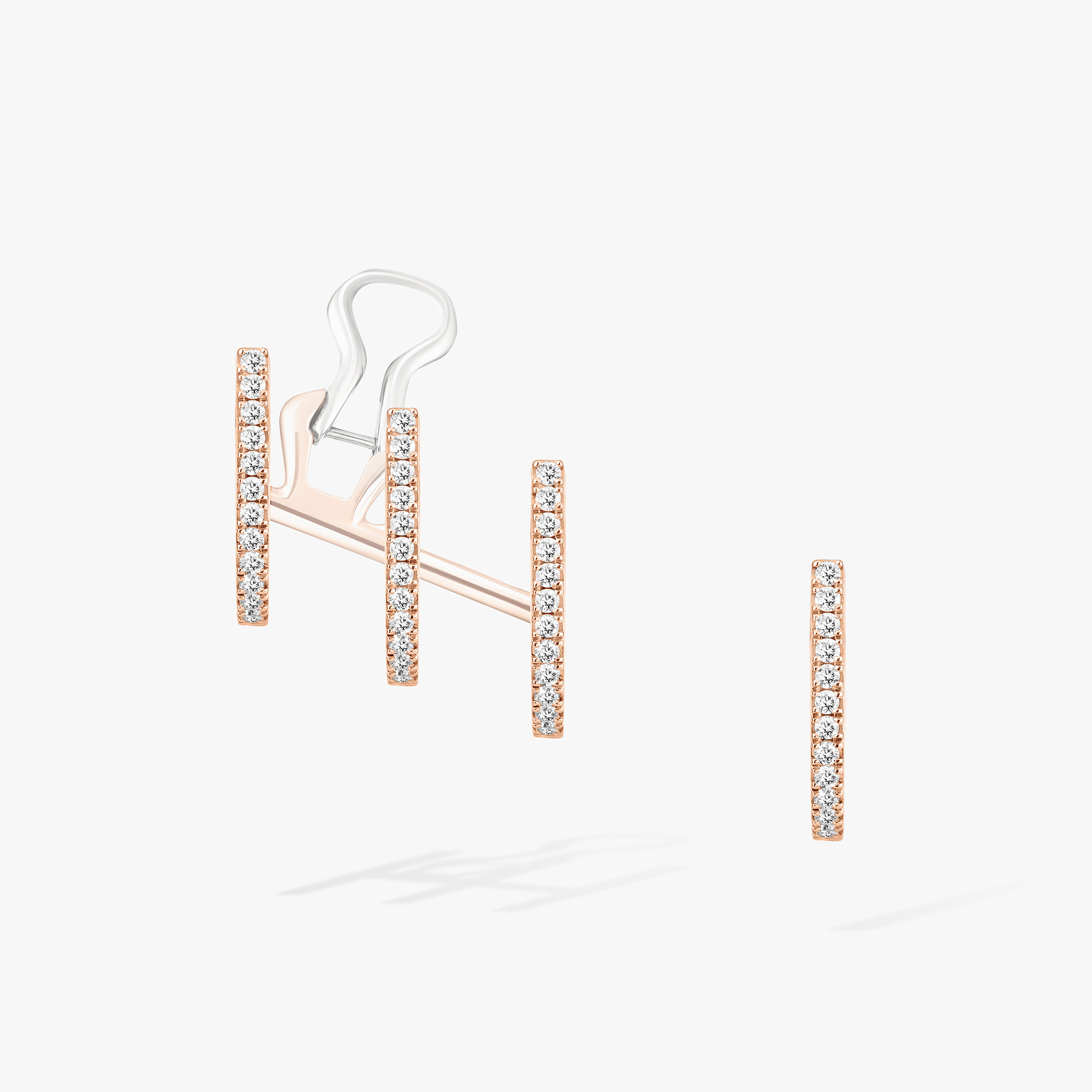 BIIS ビース ピアス Big Staple (Rose Gold) messika_-_packshot_-