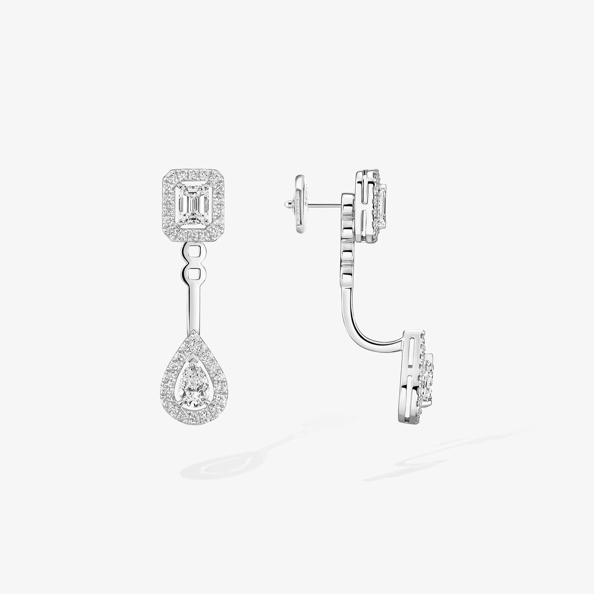 White Gold Diamond Earrings My Twin Toi & Moi | Messika 06504-WG
