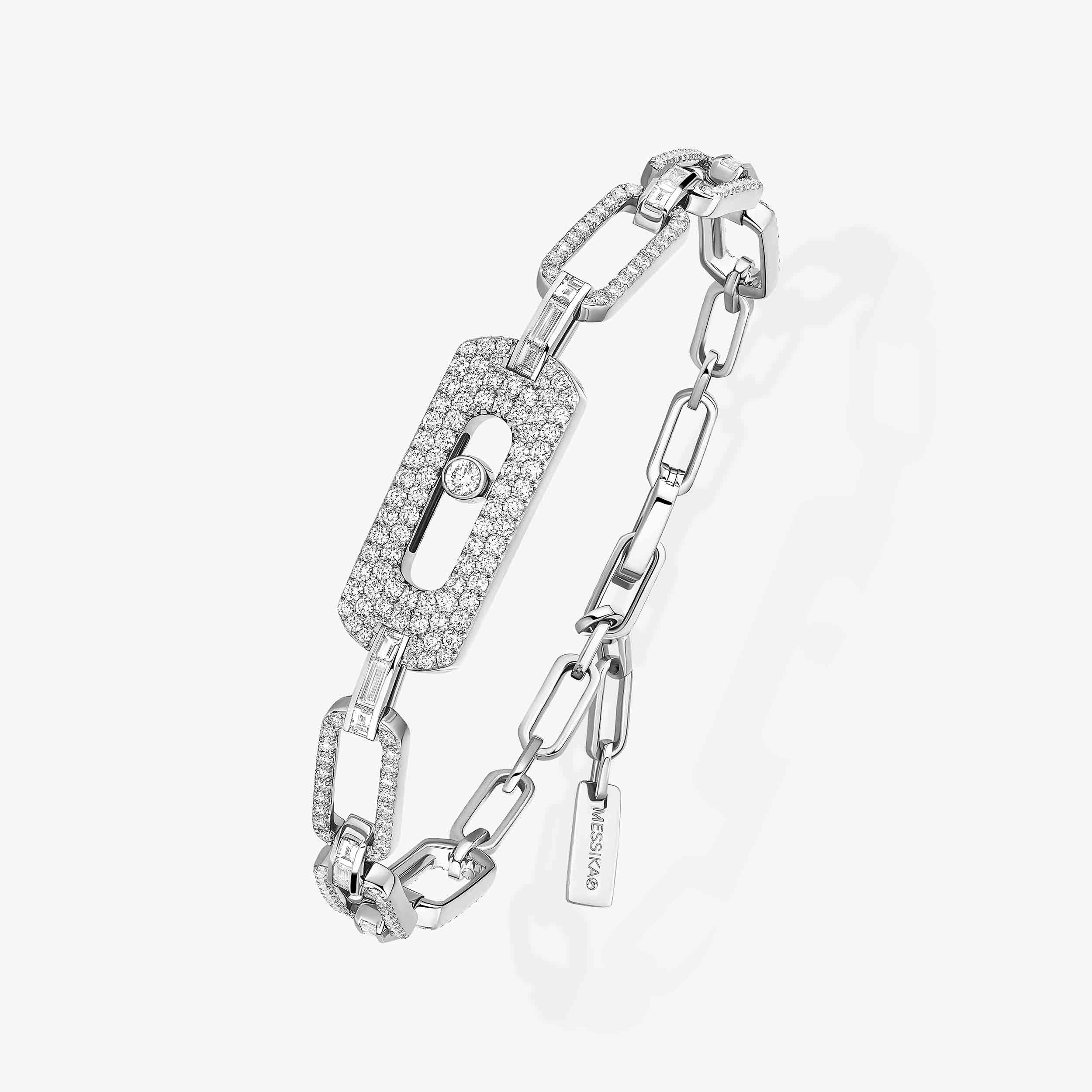 My Move white gold diamond Bracelet | Messika 12186-WG