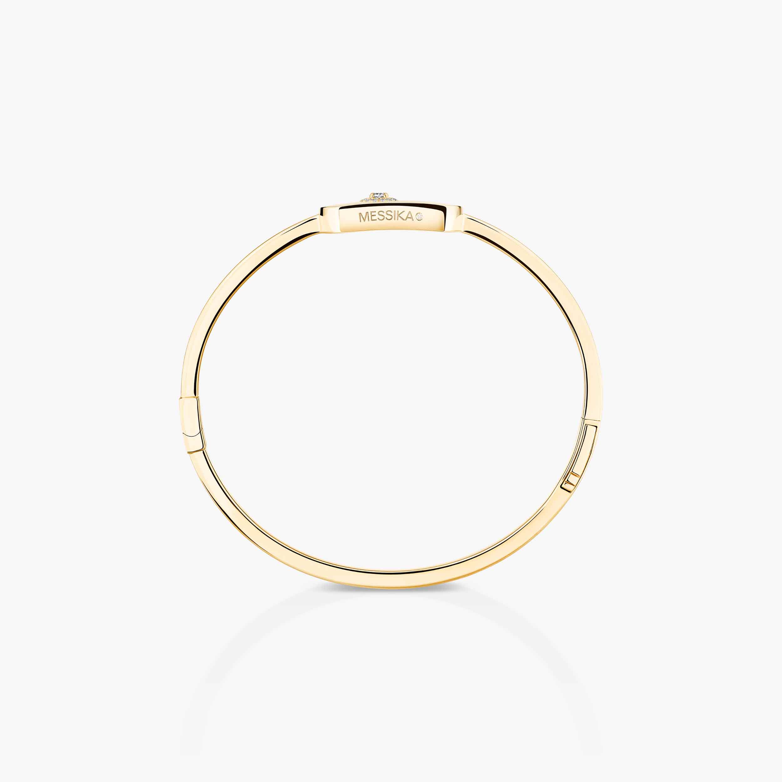 ソー ムーヴ》イエローゴールド ダイヤモンド バングル | メシカ 13757-YG