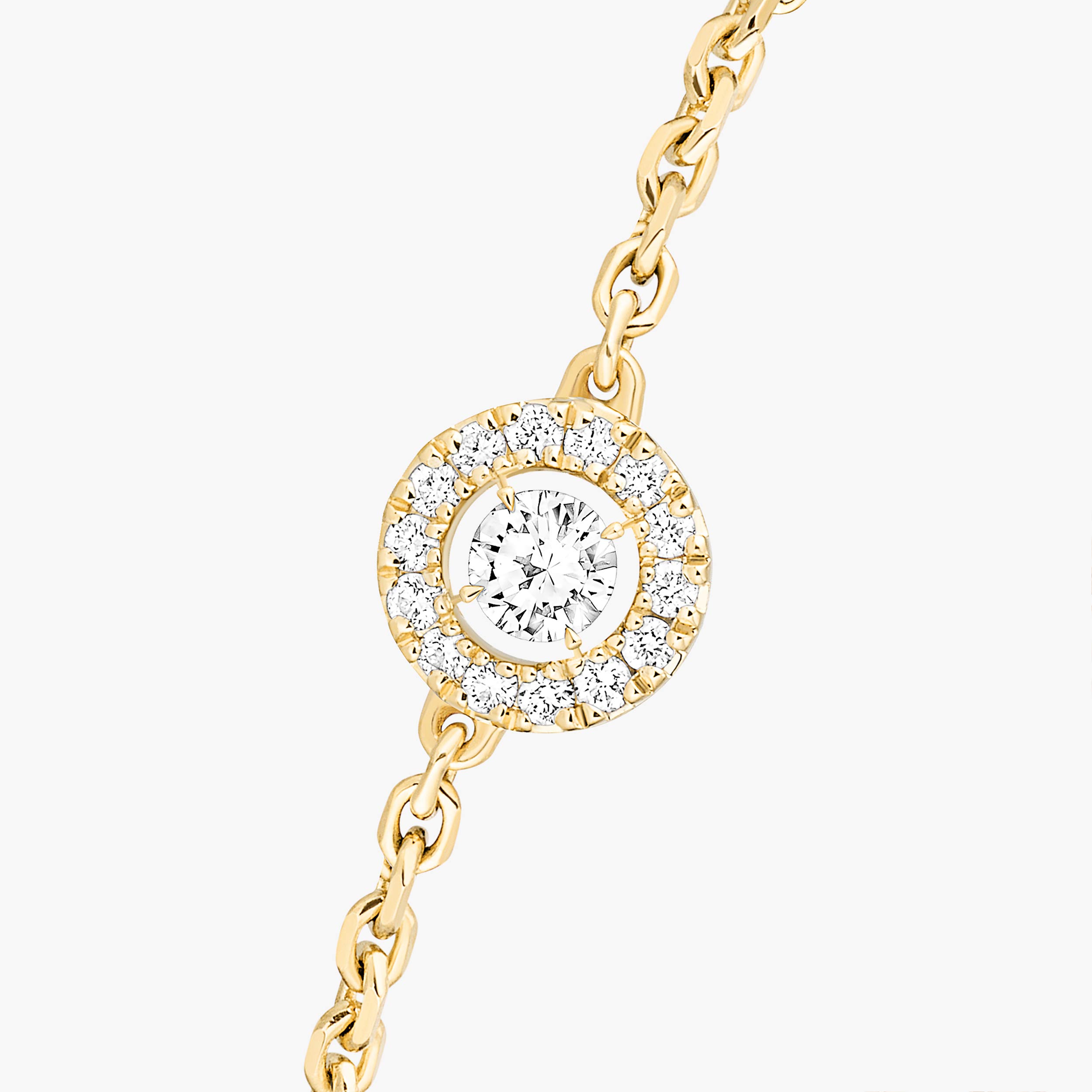 Yellow Gold Diamond Bracelet Joy XS | Messika 05337-YG