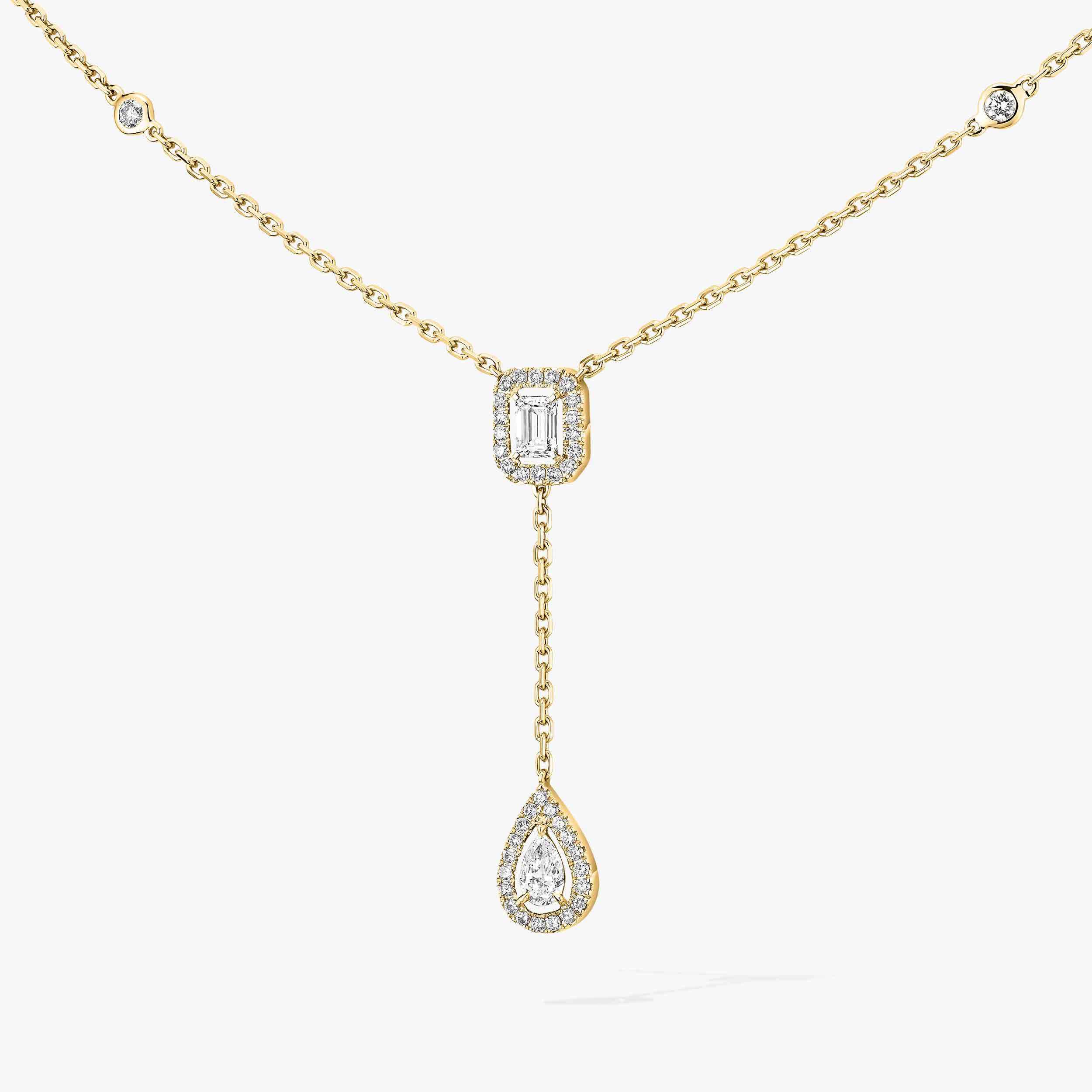 マイ ツイン》 イエローゴールド＆ダイヤモンド クラヴァット