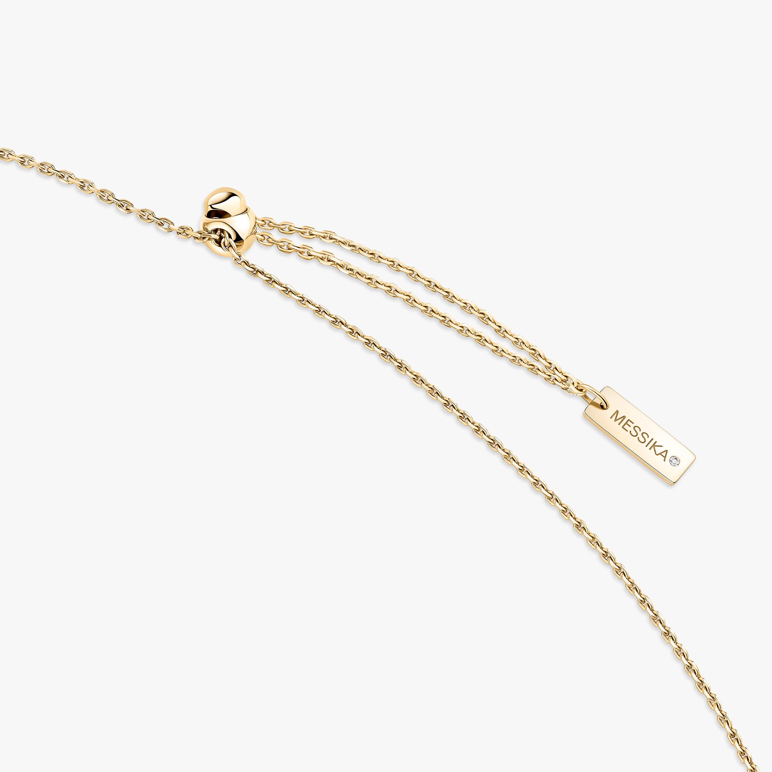 Yellow Gold Diamond Necklace Move 10Th | Messika 10032-WG