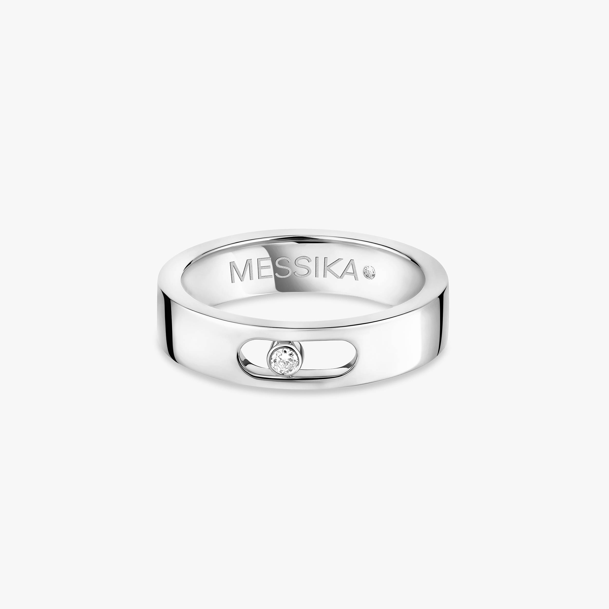Move Joaillerie Wedding Ring White Gold For Her Diamond Ring 13553-WG