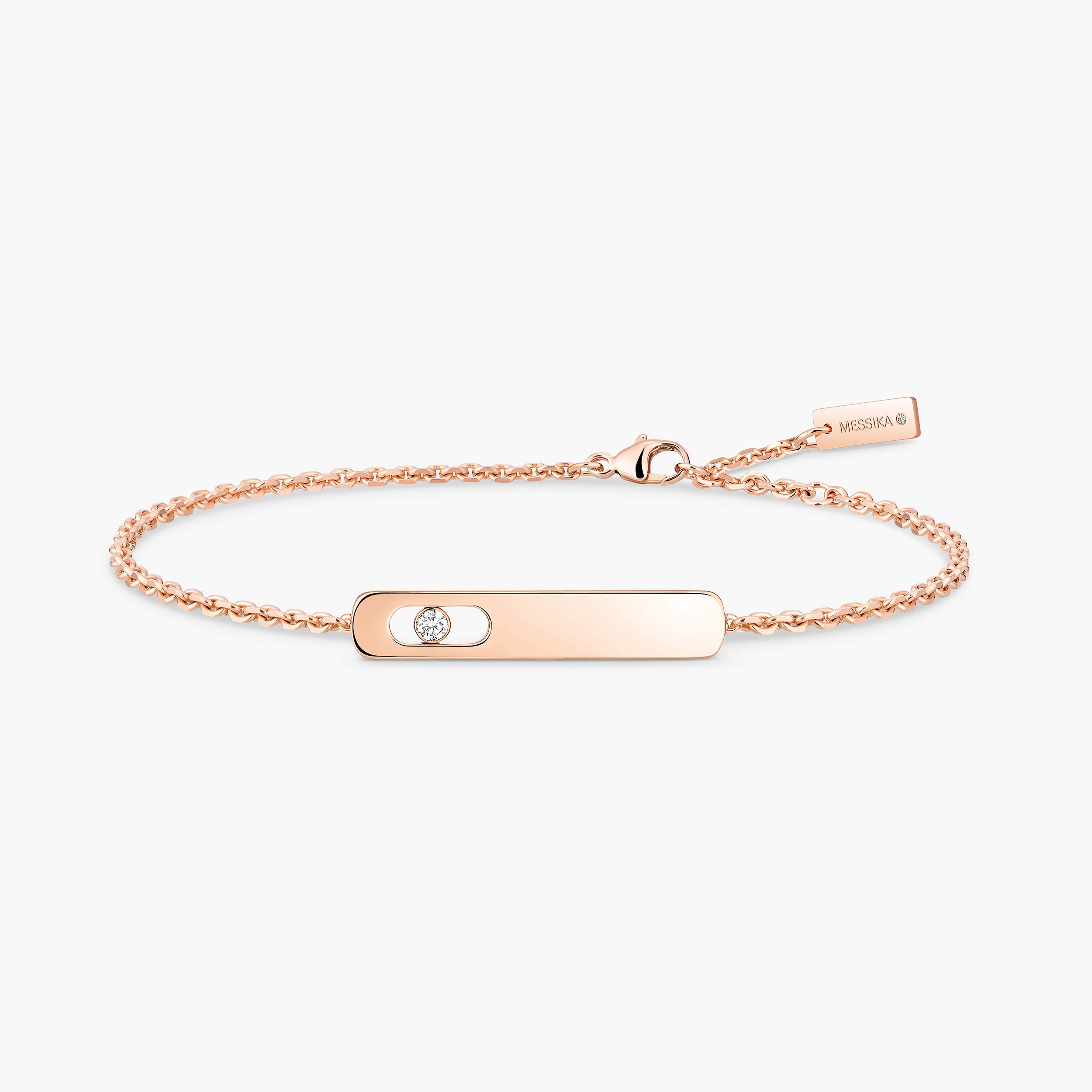 Pink Gold Diamond Bracelet My First Diamond | Messika 07513-PG