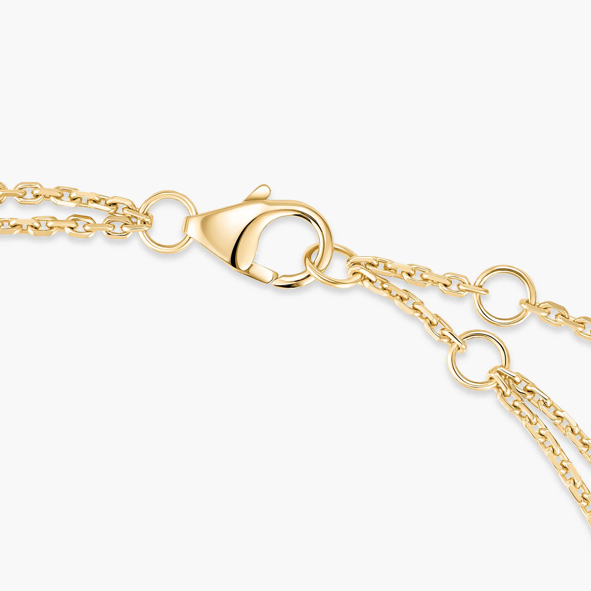 Yellow Gold Diamond Pavé Bracelet Move | Messika 03995-YG