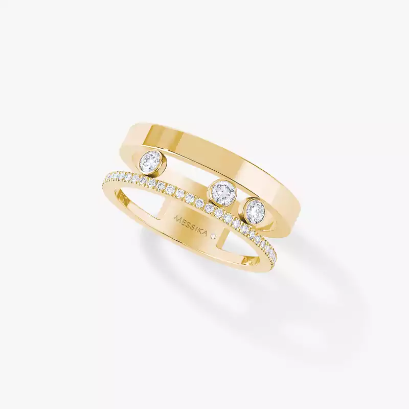 Move Romane  Yellow Gold For Her Diamond Ring 06516-YG