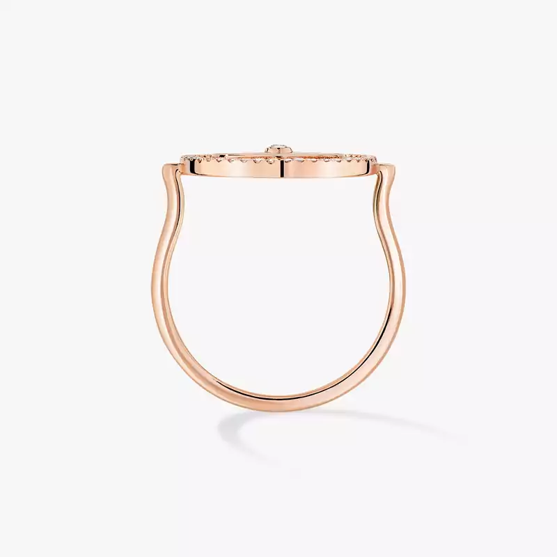 Lucky Move SM Pink Gold For Her Diamond Ring 07470-PG
