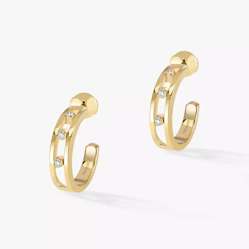 White Gold Diamond Bracelet Baby Move Messika 04324 WG
