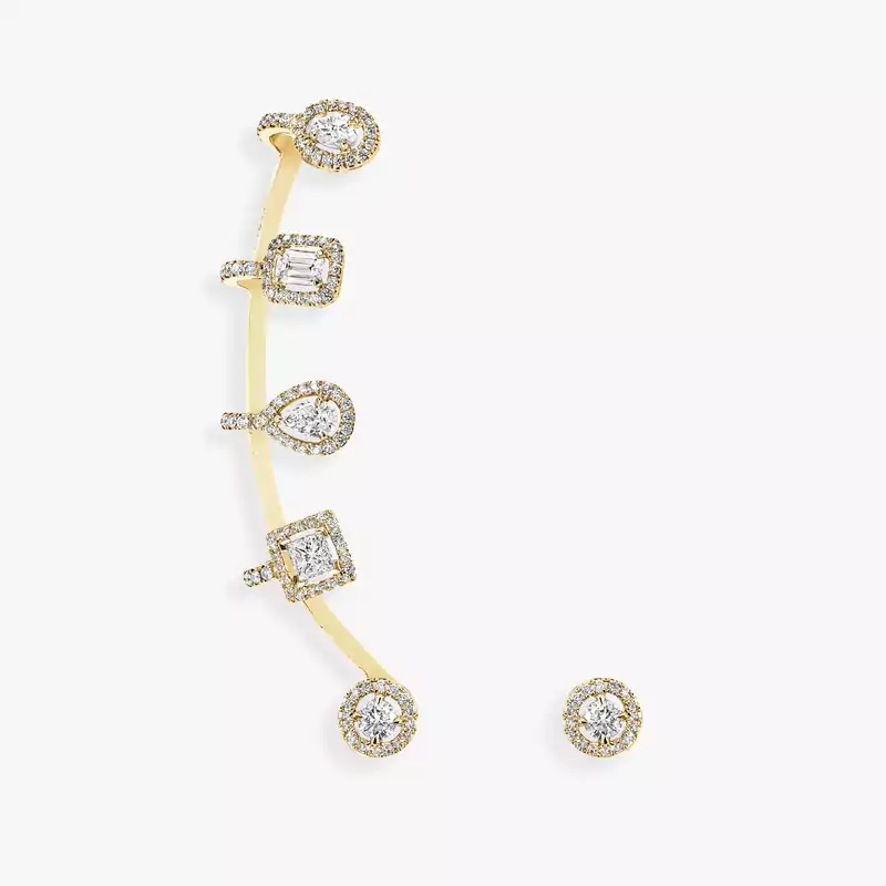 Boucles d'oreilles Femme Or Jaune Diamond My Twin Multiformes 06158-YG